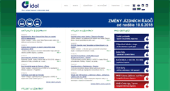 Desktop Screenshot of iidol.cz