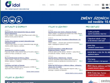 Tablet Screenshot of iidol.cz